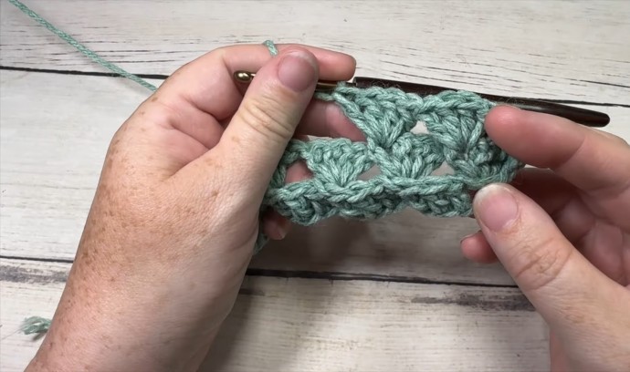 How to Crochet the 3D Twisted Shell Stitch Photo Tutorial