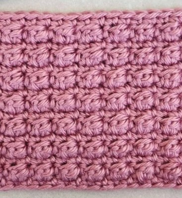 How to Crochet the Berry Stitch Photo Tutorial