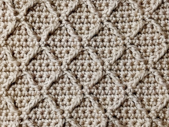 Lattice Crochet Stitch Photo Tutorial