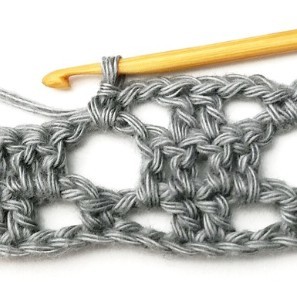 Belgian Mesh Crochet Stitch Photo Tutorial