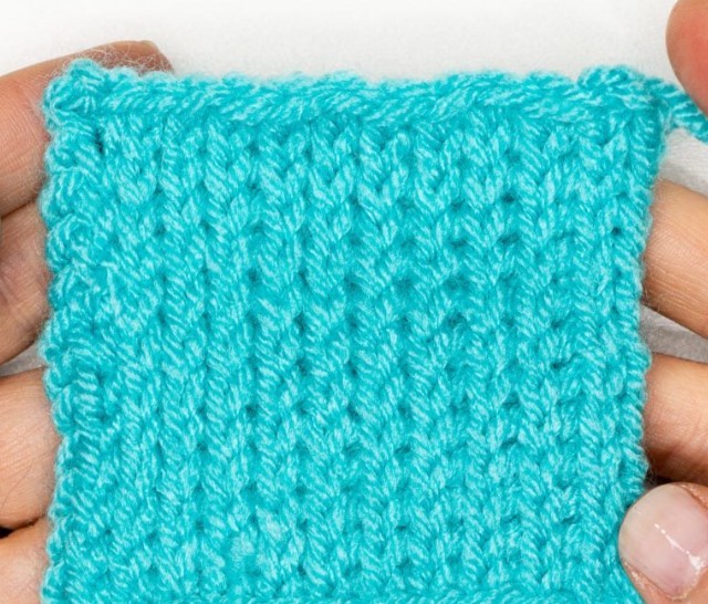 How to Crochet the Tunisian Knit Stitch Photo Tutorial