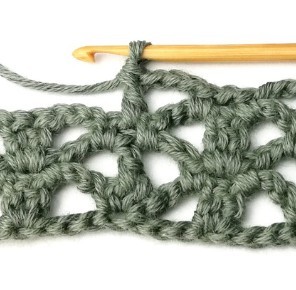 Lacy Spider Column Crochet Stitch Photo Tutorial