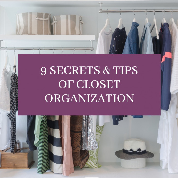 9 Secrets of Closet Organization