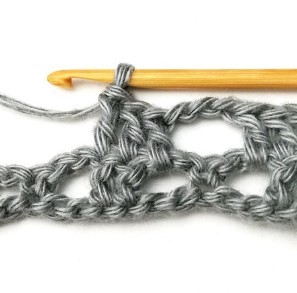Belgian Mesh Crochet Stitch Photo Tutorial