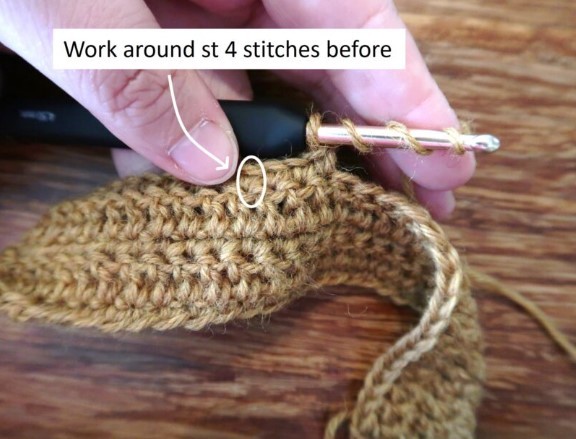 Bird Prints Crochet Stitch Photo Tutorial