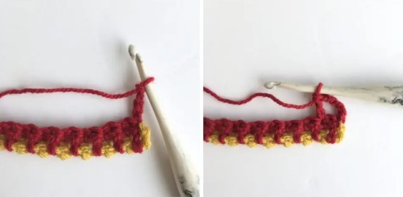 Woven Arches Crochet Stitch Photo Tutorial