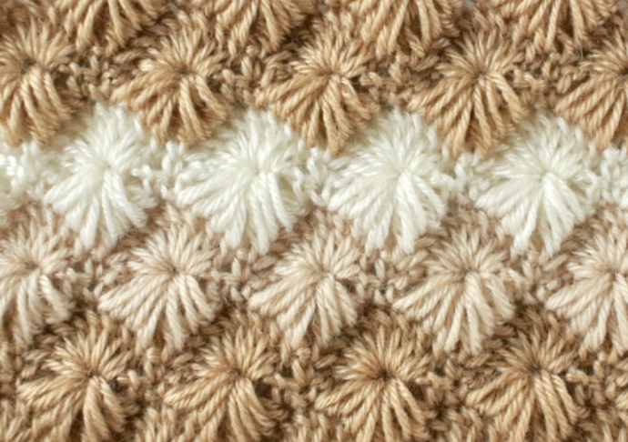 Crochet Long Puff Stitch