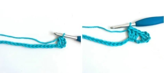 Granny Triangle Crochet Stitch Photo Tutorial