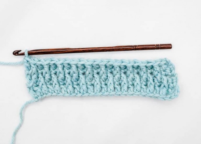 Alpine Crochet Stitch Photo Tutorial