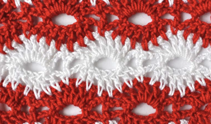 Crochet Tutorial: Honeycomb Stitch