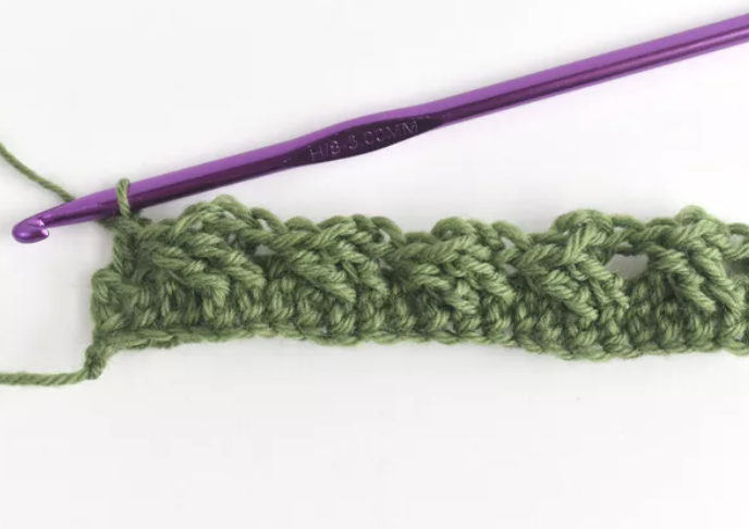 How to Crochet Celtic Weave Stitch