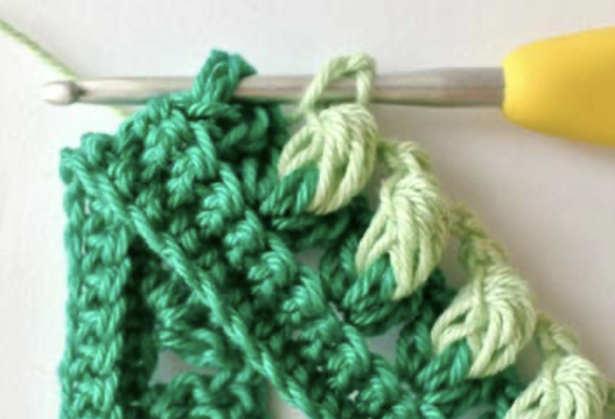 How to Crochet Multicolor Creative Puff Stitch