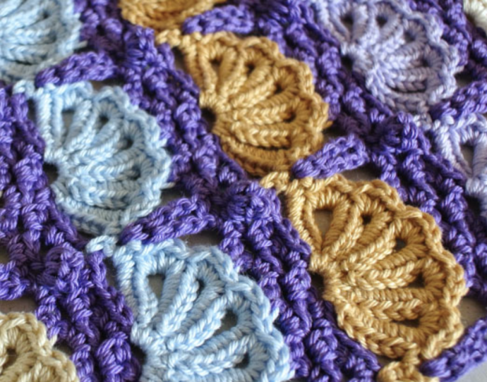 Crochet Tutorial: Framed Shell Stitch