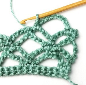 Double Trellis Crochet Stitch Photo Tutorial