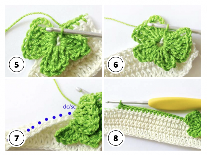 How to Make the Butterfly Crochet Stitch
