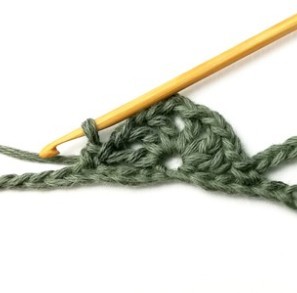 Stacked Triangles and Eyelet Crochet Stitch Photo Tutorial