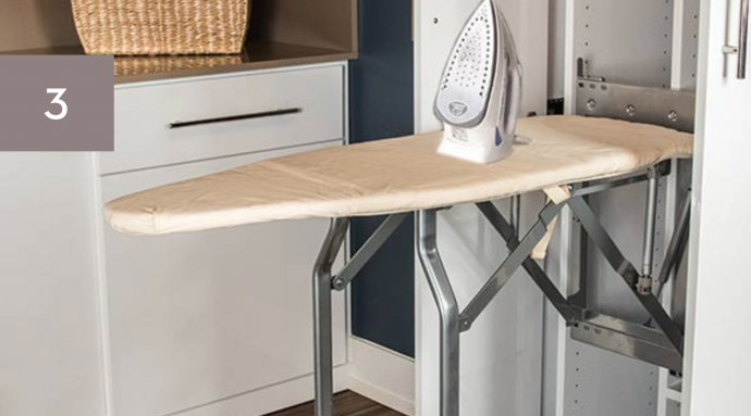 7 Practical Ironing Board Storage Ideas