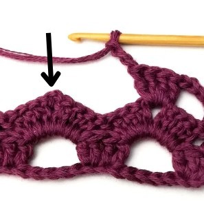 Large Lacy Zigzag Crochet Stitch Photo Tutorial