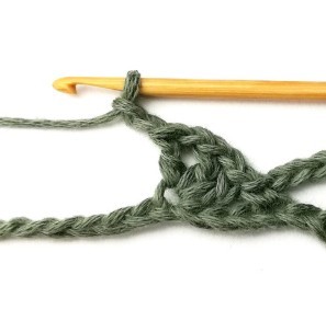 Stacked Triangles and Eyelet Crochet Stitch Photo Tutorial