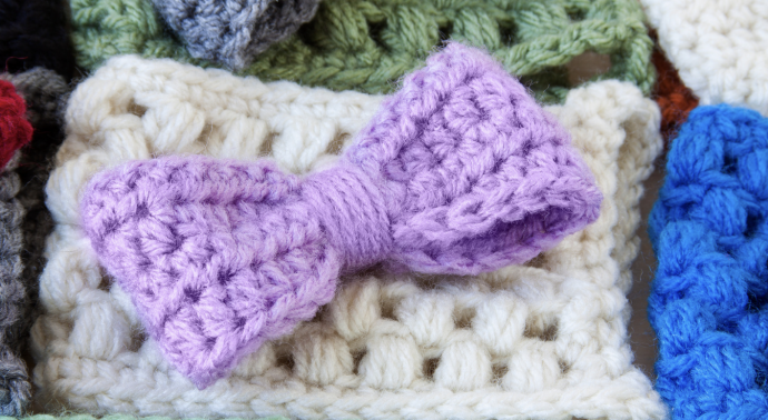 Crochet Bow Stitch Tutorial