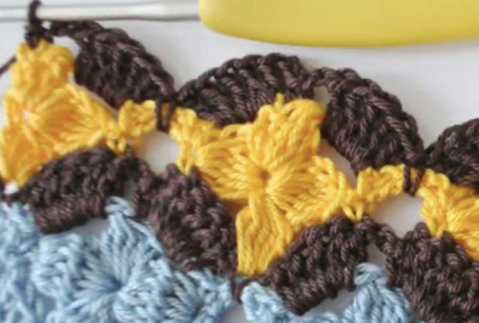 Flower Stitch Crochet Tutorial