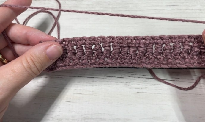 How to Crochet the Bouillon Stitch Photo Tutorial