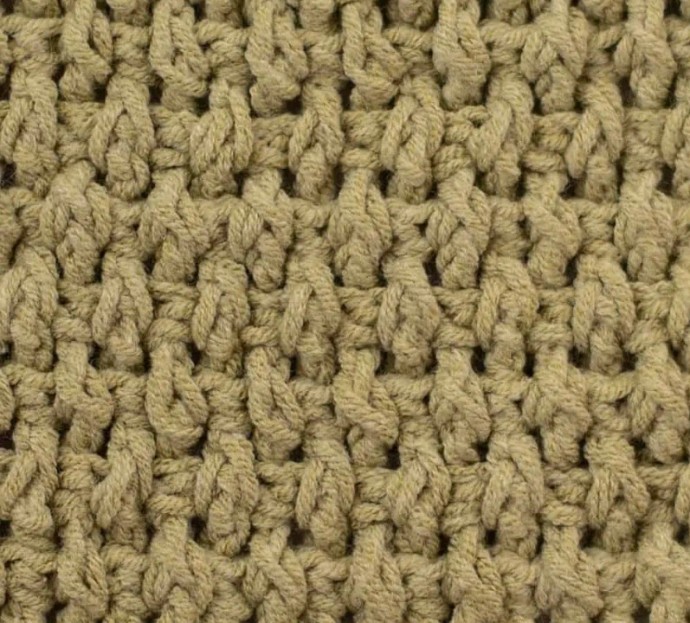 How to Crochet the Rice Stitch Tutorial
