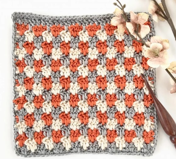 Granny Spike Crochet Stitch Photo Tutorial