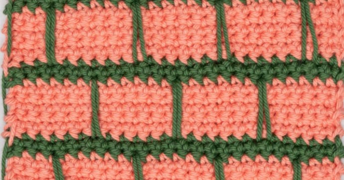 How to Crochet the Brick Stitch Photo Tutorial