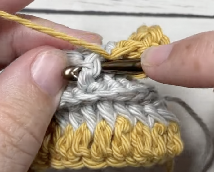 Raised Ridge Stitch Crochet Tutorial