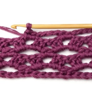 The Eyelet and Mixed Block Crochet Stitch Photo Tutorial