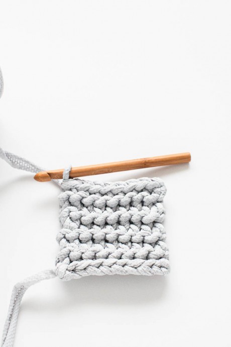Garter Stitch Crochet Tutorial