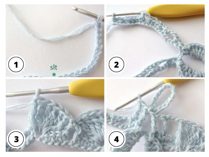 Crochet Textured Cable Stitch