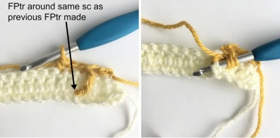 Diamond Waffle Crochet Stitch Photo Tutorial