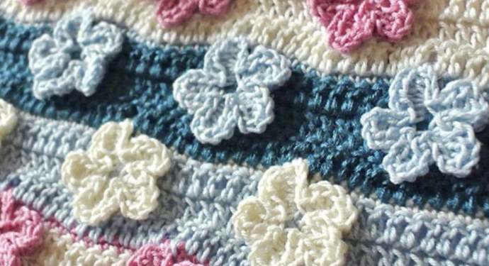 How to Crochet Solid Flower Stitch How to Crochet Solid Flower Stitch
