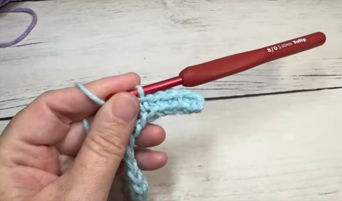 How to Crochet the Layered Brick Stitch Photo Tutotial