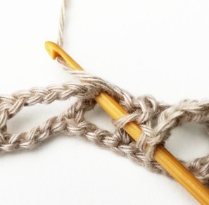 Lacy Interlocked Circles Crochet Stitch Photo Tutorial