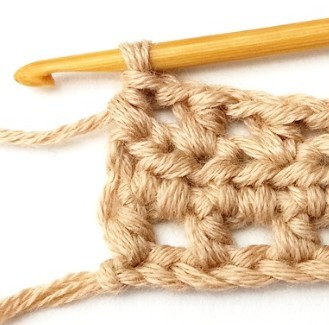 Striped Half Double Crochet Mesh Stitch Photo Tutorial