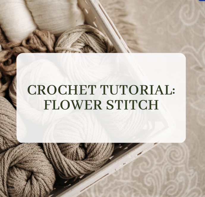 Crochet Tutorial: Flower Stitch