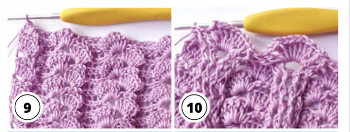 Crochet Tutorial: Textured Shell Stitch