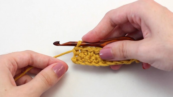 How To Crochet The Aligned Cobble Stitch Photo Tutorial