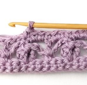 How to Crochet the Lacy Striped Popcorn Stitch Photo Tutorial