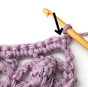 How to Crochet the Lacy Striped Popcorn Stitch Photo Tutorial