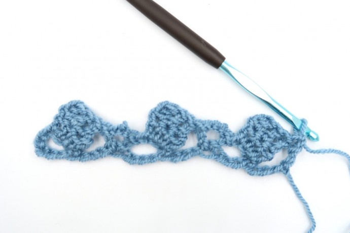 Lace Squares Crochet Stitch Photo Tutorial