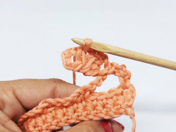 How to Crochet a Flower Border Photo Tutorial