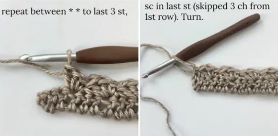 Silt Crochet Stitch Photo Tutorial