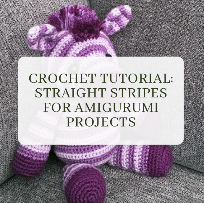 Straight Stripes For Amigurumi Projects