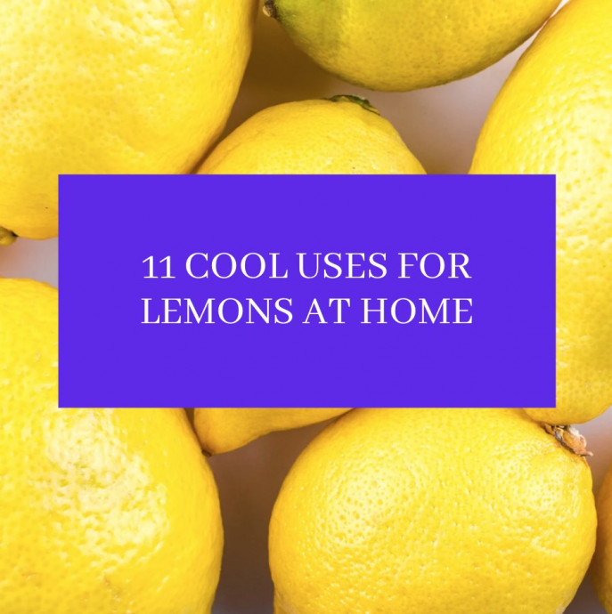 11 Cool Uses For Lemons at Home