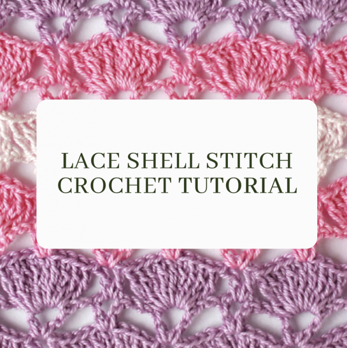 Lace Shell Crochet Stitch Tutorial