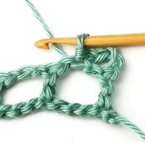 Lacy Aligned Picot Crochet Stitch Photo Tutorial